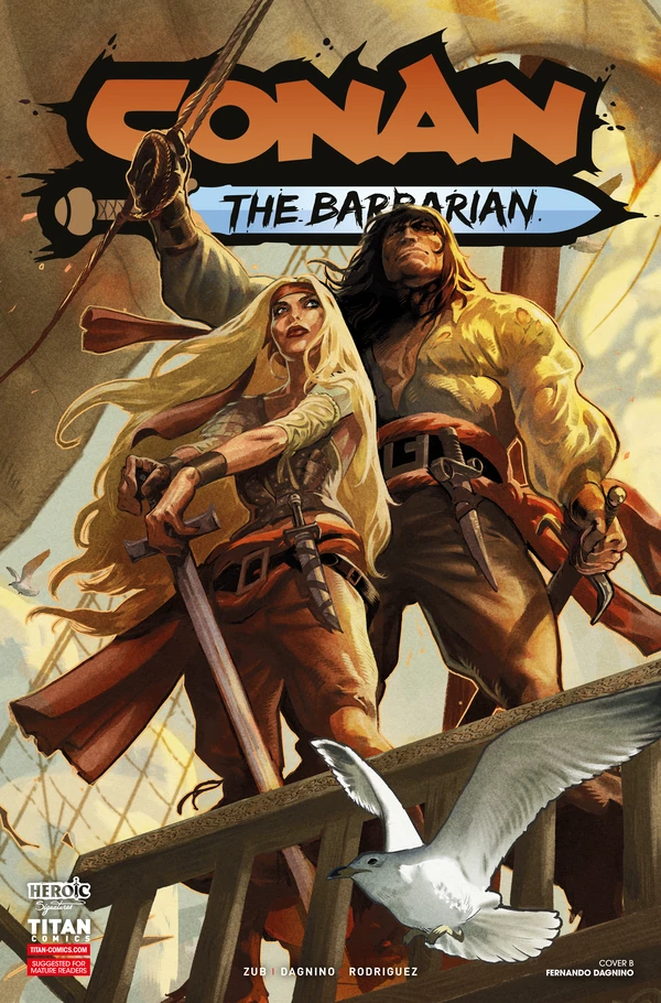 Conan the Barbarian: Fernando Dagnino Variant #33 - Cover B
